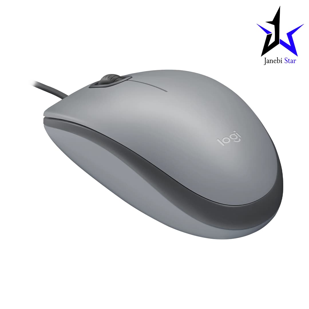 ماوس باسیم لاجیتک Logitech M111 Wired Mouse — تصویر ۳