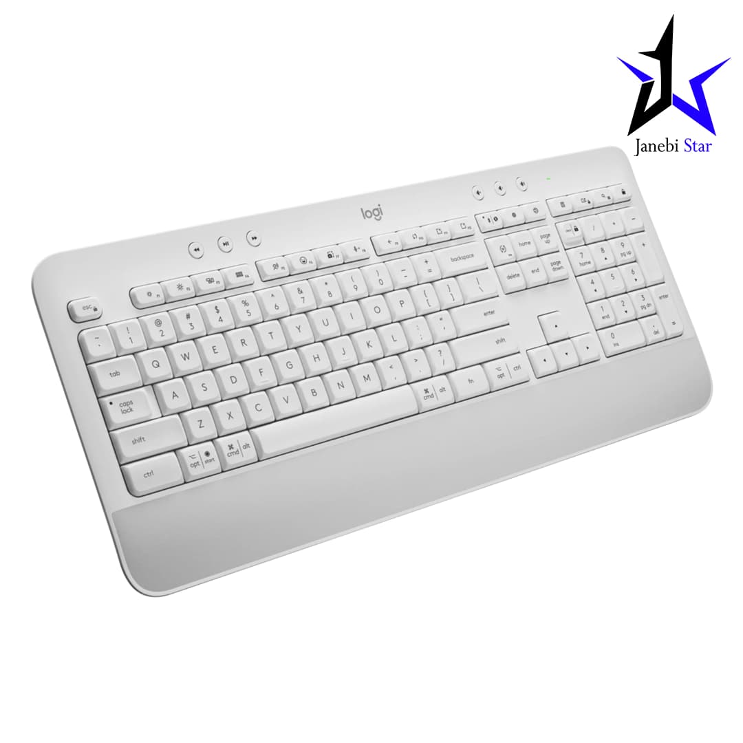 کیبورد بیسیم لاجیتک مدل Logitech Signature K650 Wireless White — تصویر ۵