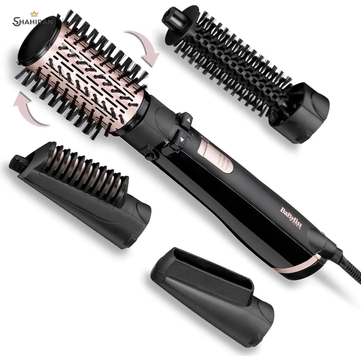 سشوار برسدار چرخشی بابیلیس مدل BABYLISS AS200E — تصویر ۳
