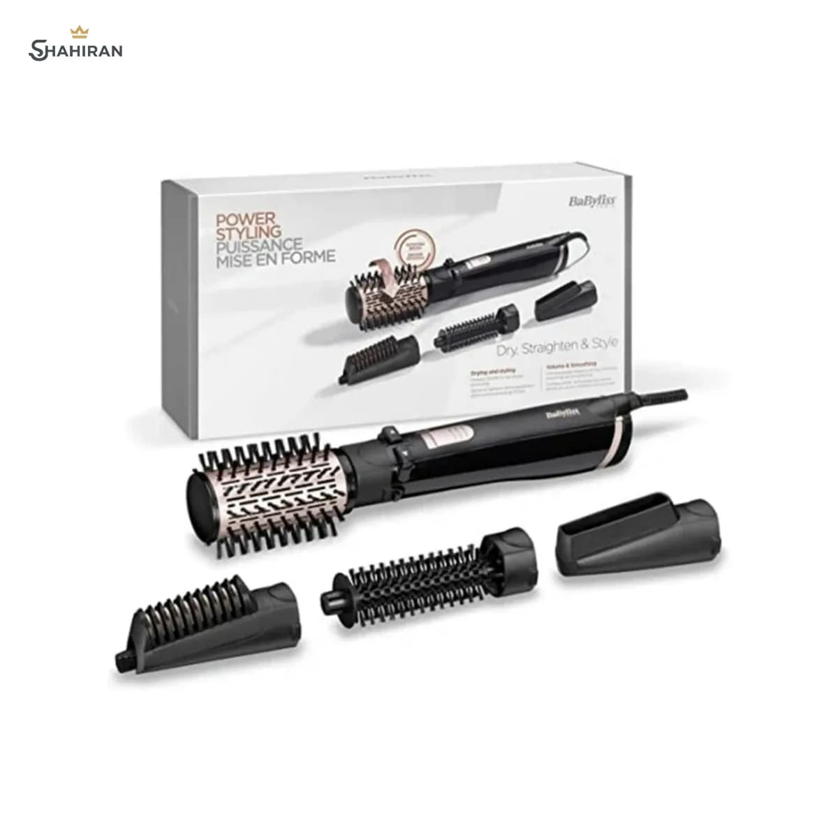 سشوار برسدار چرخشی بابیلیس مدل BABYLISS AS200E — تصویر ۷