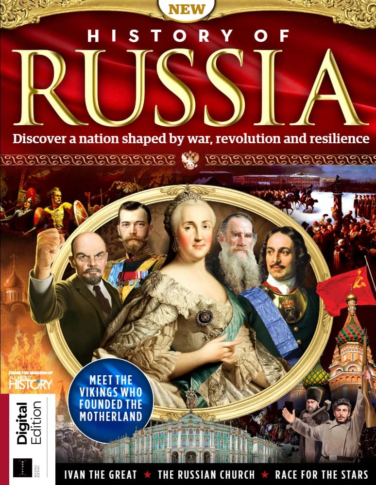 کتاب History of Russia (تاریخ روسیه) نسخه انگلیسی PDF