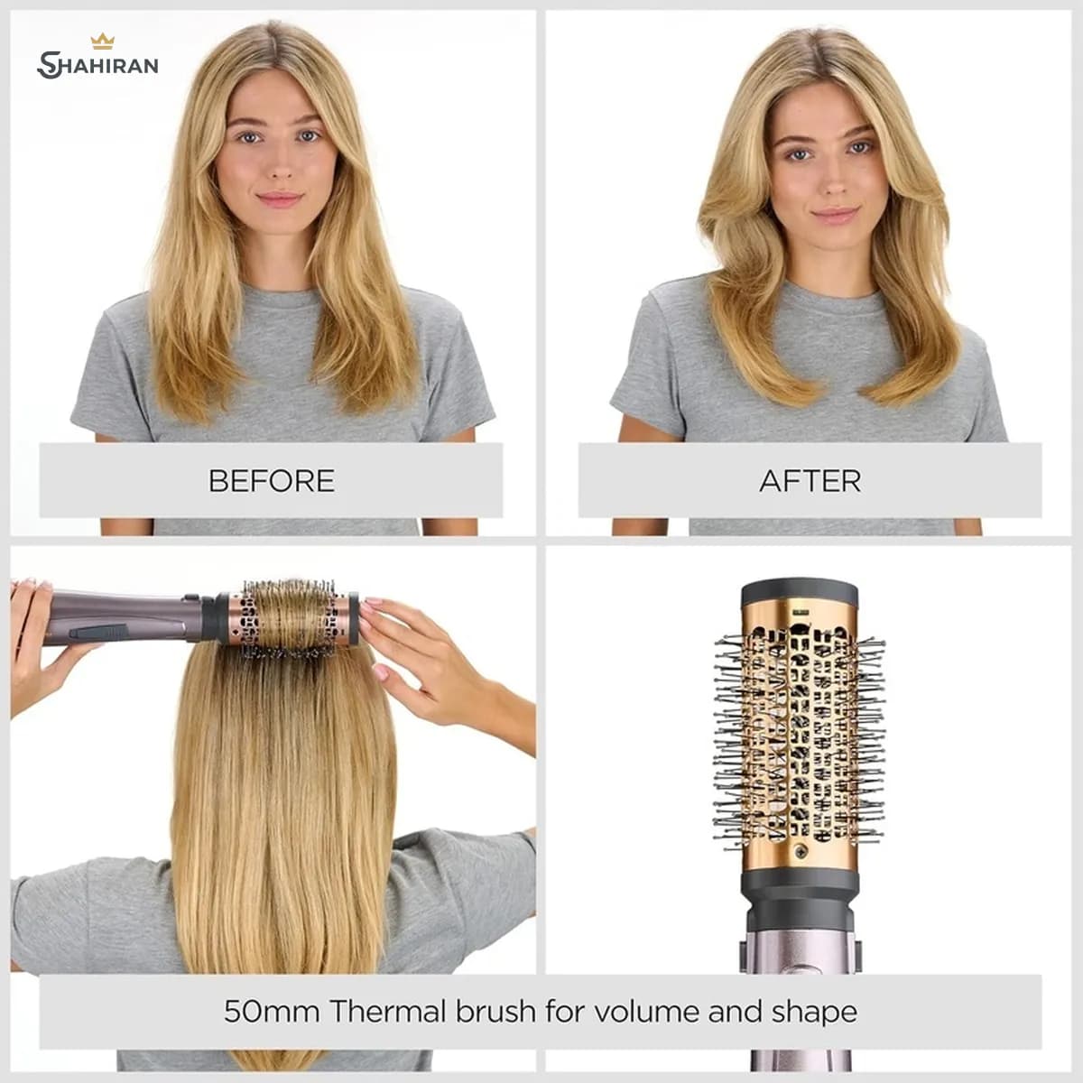 سشوار برس‌دار بابیلیس مدل BABYLISS AS136SDE — تصویر ۴