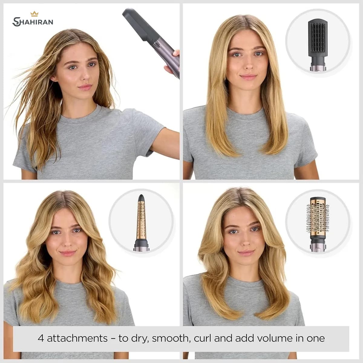 سشوار برس‌دار بابیلیس مدل BABYLISS AS136SDE — تصویر ۳