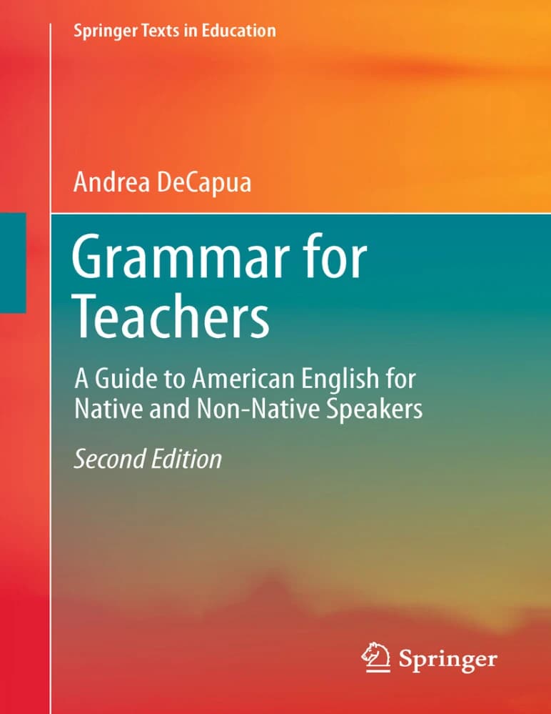 کتاب Grammar for Teacher 2nd Edition (گرامر برای معلمان) نسخه انگلیسی PDF