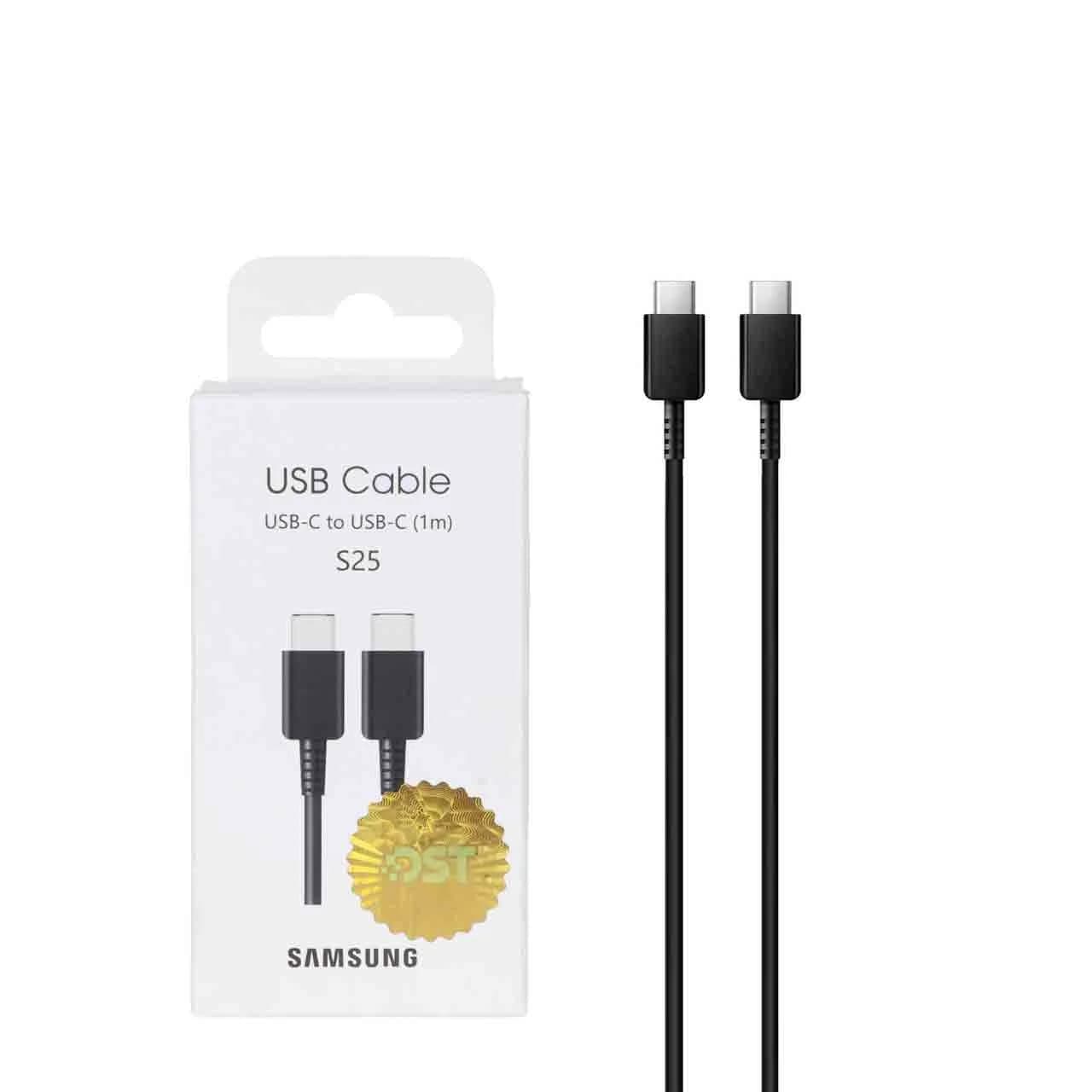 کابل شارژ فست Samsung Type-C To Type-C مدل S25 EP-DN980 – درجه یک