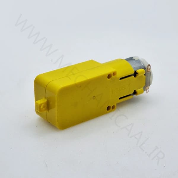 موتور گیربکس پلاستیکی زرد DC-M-G-26 — تصویر ۴