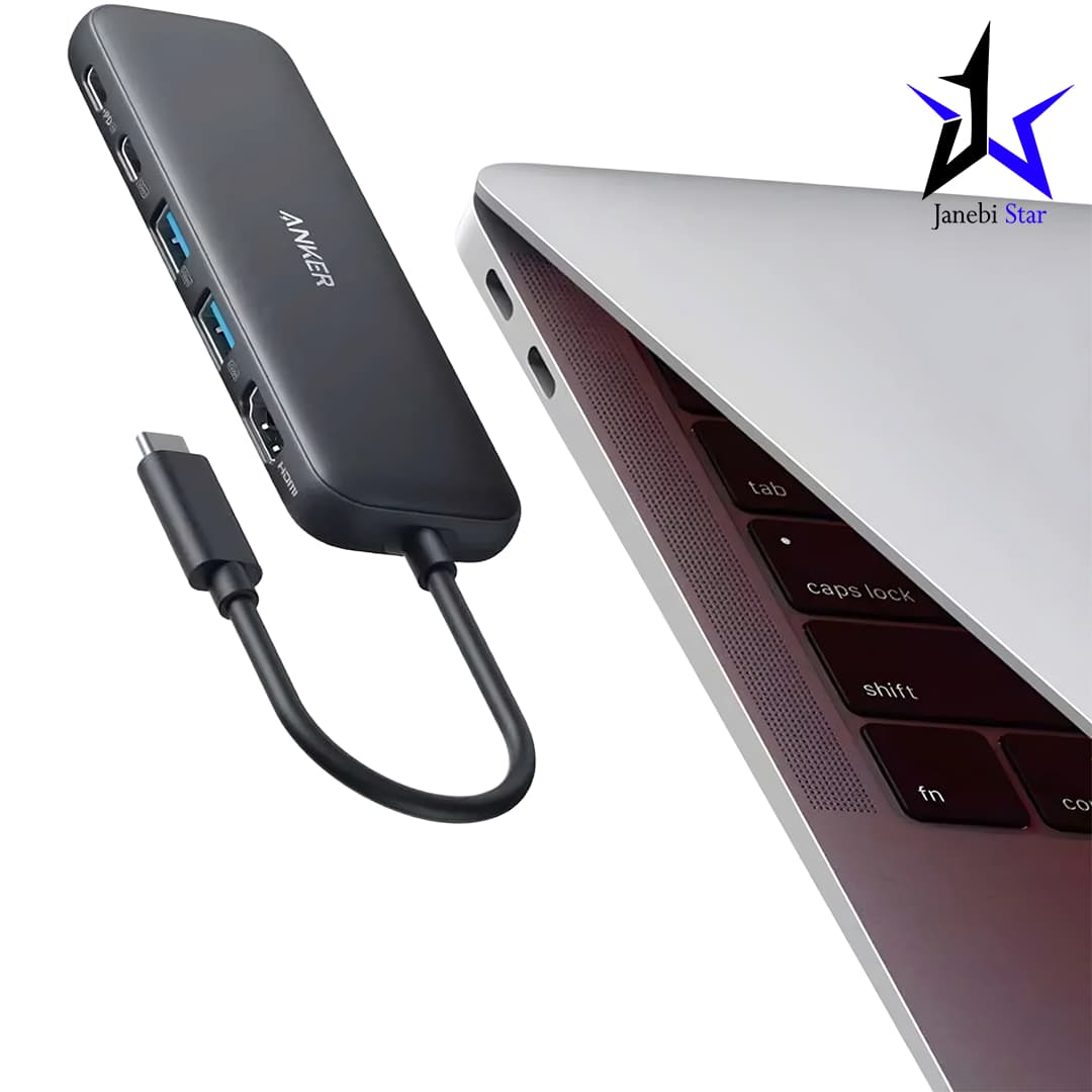 هاب USB-C انکر مدل Anker 332 5-in-1 Hub — تصویر ۶