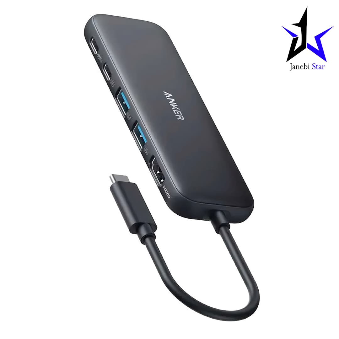 هاب USB-C انکر مدل Anker 332 5-in-1 Hub