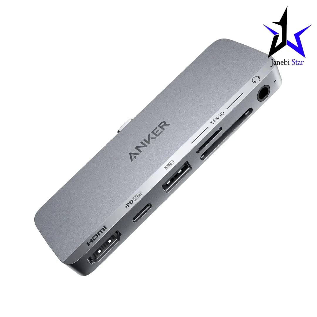 هاب USB-C انکر مدل Anker 541 USB-C Hub (6-in-1) for iPad
