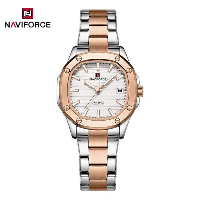 ساعت زنانه نیوی فورس Naviforce NF 5069 RG/W/RG — تصویر ۲