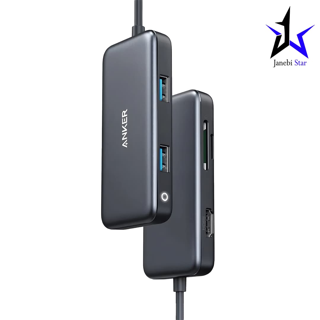 هاب USB-C انکر مدل Anker 5-in-1 USB-C Adapter — تصویر ۶