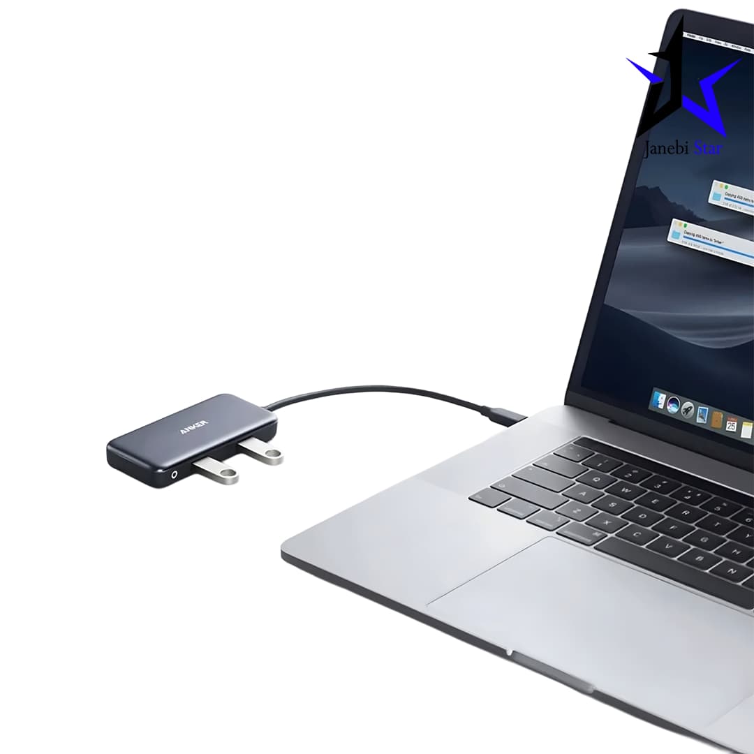 هاب USB-C انکر مدل Anker 5-in-1 USB-C Adapter — تصویر ۴