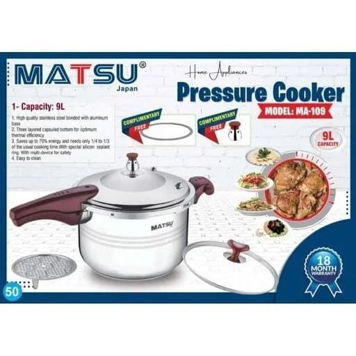 زودپز ۹ لیتری ماتسو MA-109