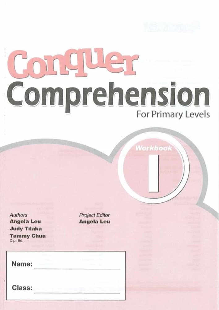 کتاب Conquer Comprehension Primary 1 (تسلط بر درک مطلب ابتدایی ۱) نسخه انگلیسی PDF