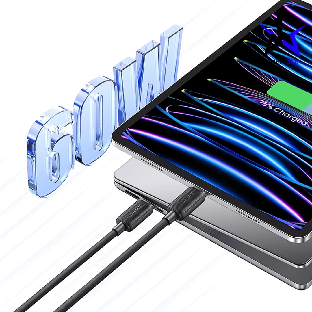 کابل USB-C به USB-C یوسمز مدل SJ696 طول 2 متر — تصویر ۴