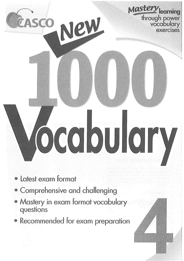 کتاب Casco 1000 Vocabulary (واژگان کاسکو ۱۰۰۰) نسخه انگلیسی PDF