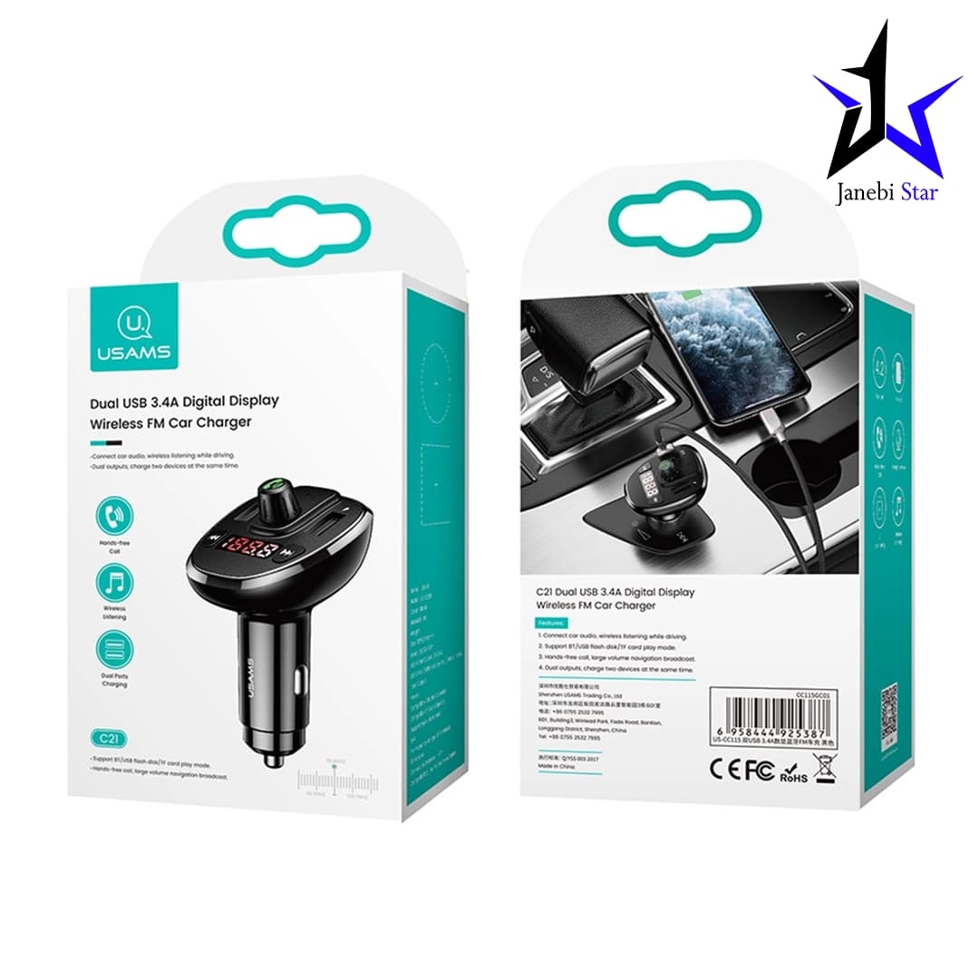 پخش کننده اف ام خودرو یوسمز مدل CC115 — تصویر ۶