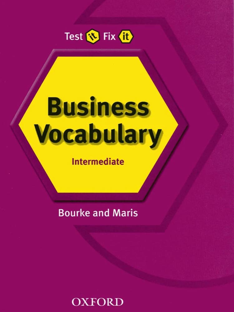 کتاب Business Vocabulary Intermediate (واژگان کسب‌وکار سطح متوسط) نسخه انگلیسی PDF