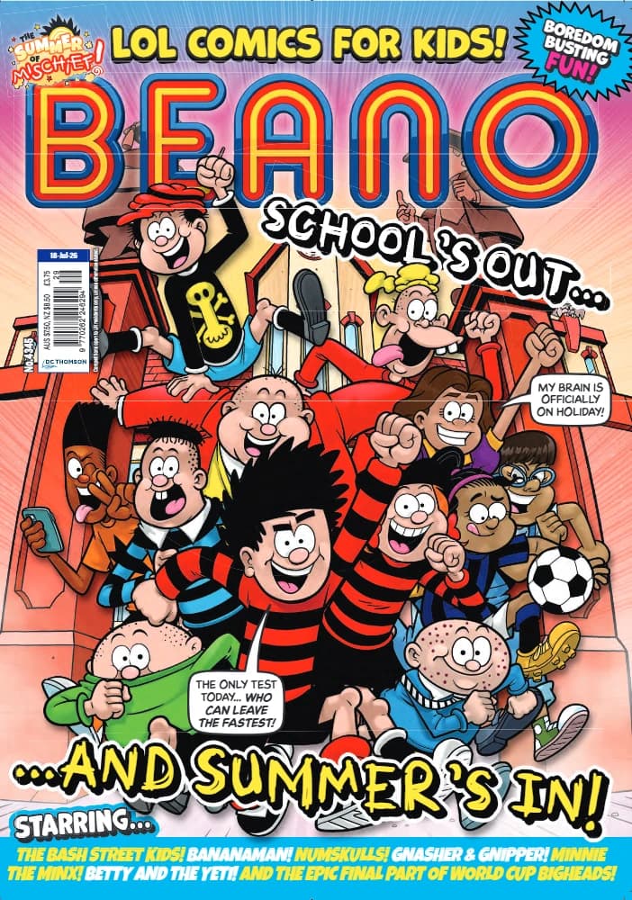 مجله Beano (بیانو) نسخه انگلیسی PDF