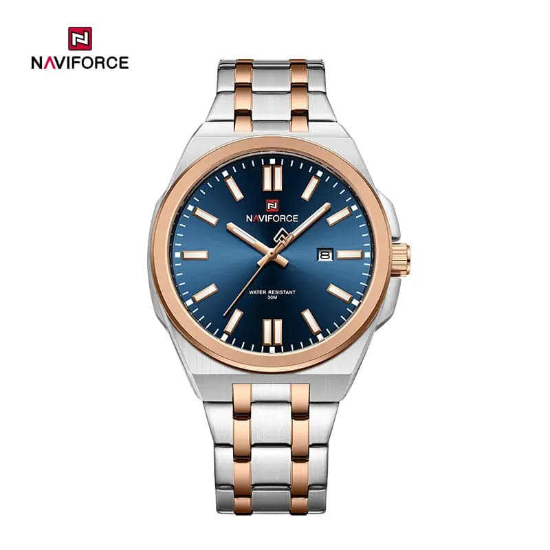 ساعت مردانه نیوی فورس Naviforce NF 9226 S/BE/RG — تصویر ۲