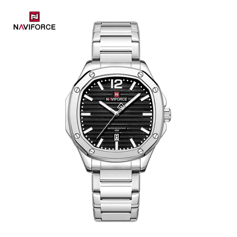 ساعت مردانه نیوی فورس Naviforce NF 9243 S/B