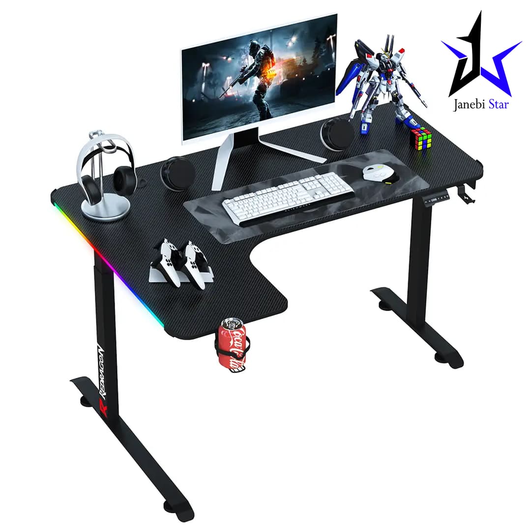 میز گیمینگ موتور دار ردراگون GD-3400 RGB — تصویر ۸