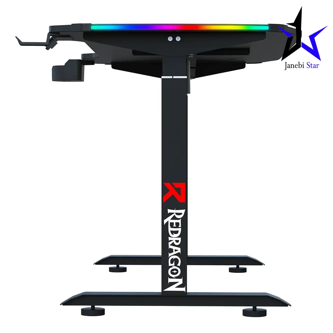 میز گیمینگ موتور دار ردراگون GD-3320 RGB — تصویر ۵