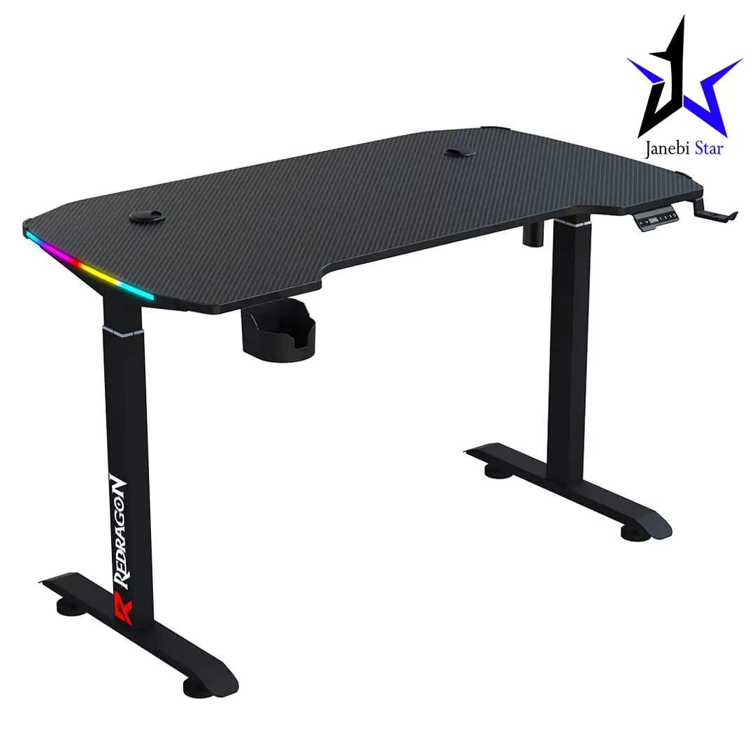 میز گیمینگ موتور دار ردراگون GD-3320 RGB