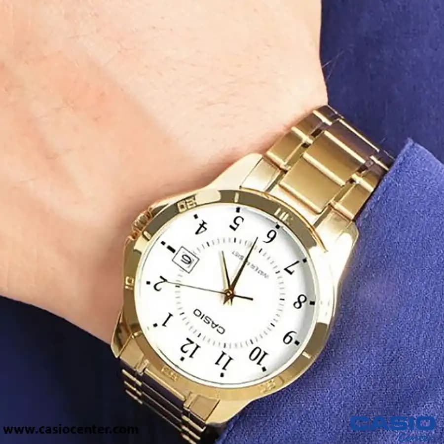 ساعت کاسیو مردانه مدل MTP-V004G-7B — تصویر ۵