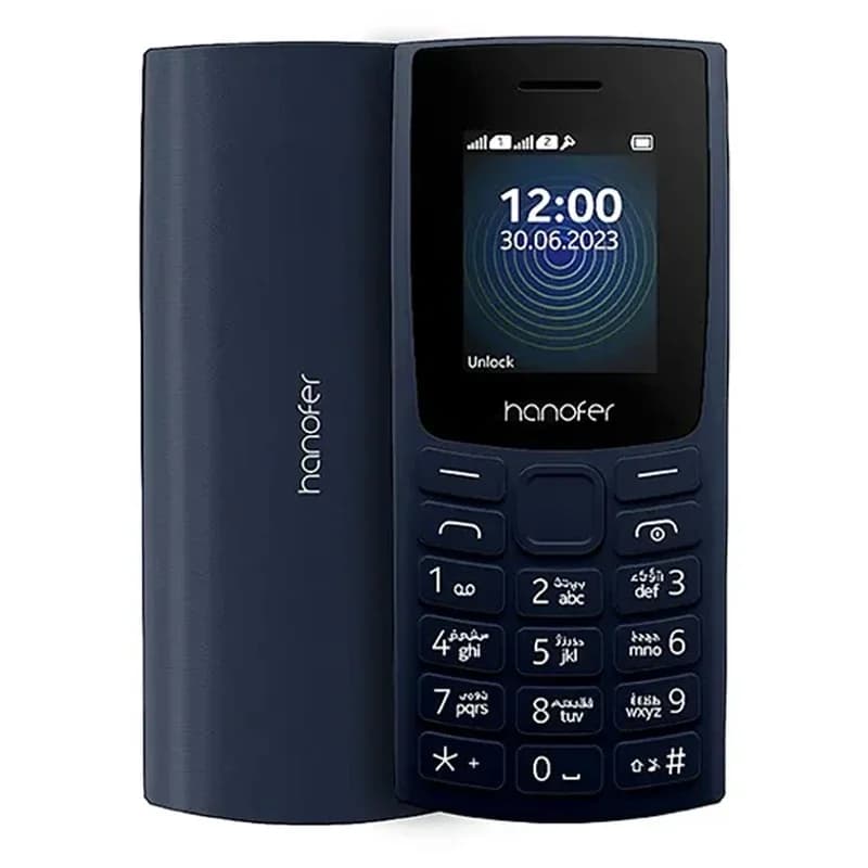 گوشی موبایل Hanofer مدل 106 2023 ظرفیت 32 مگابایت