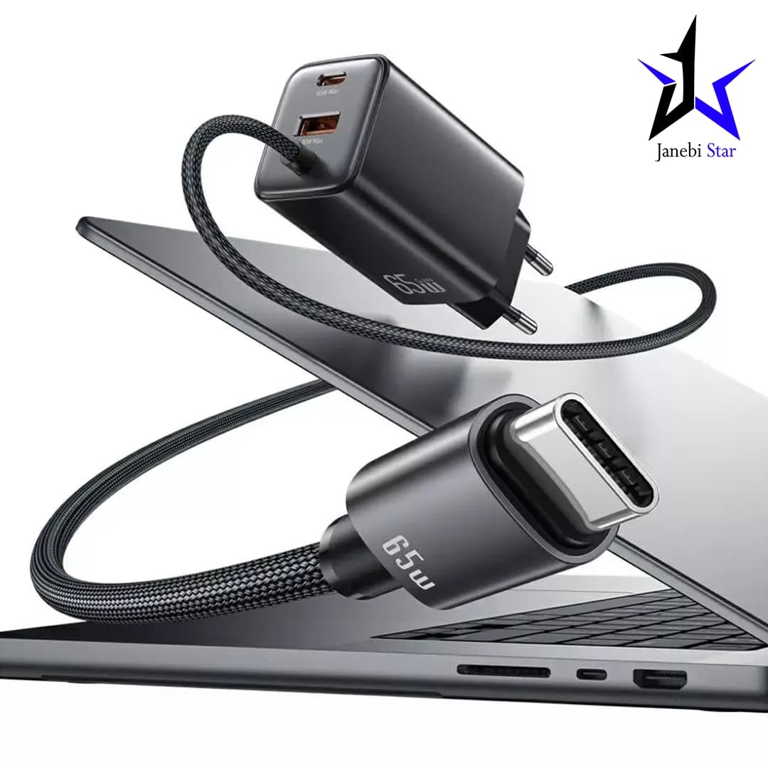 شارژر دیواری یوسمز مدل US-CC266 با توان 65 وات — تصویر ۳