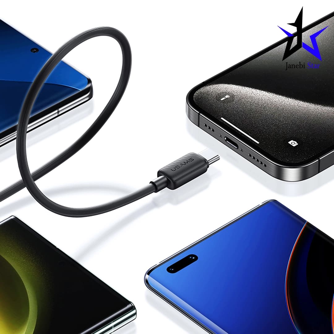 کابل USB-C به USB-C یوسمز مدل SJ701 طول 3 متر — تصویر ۵