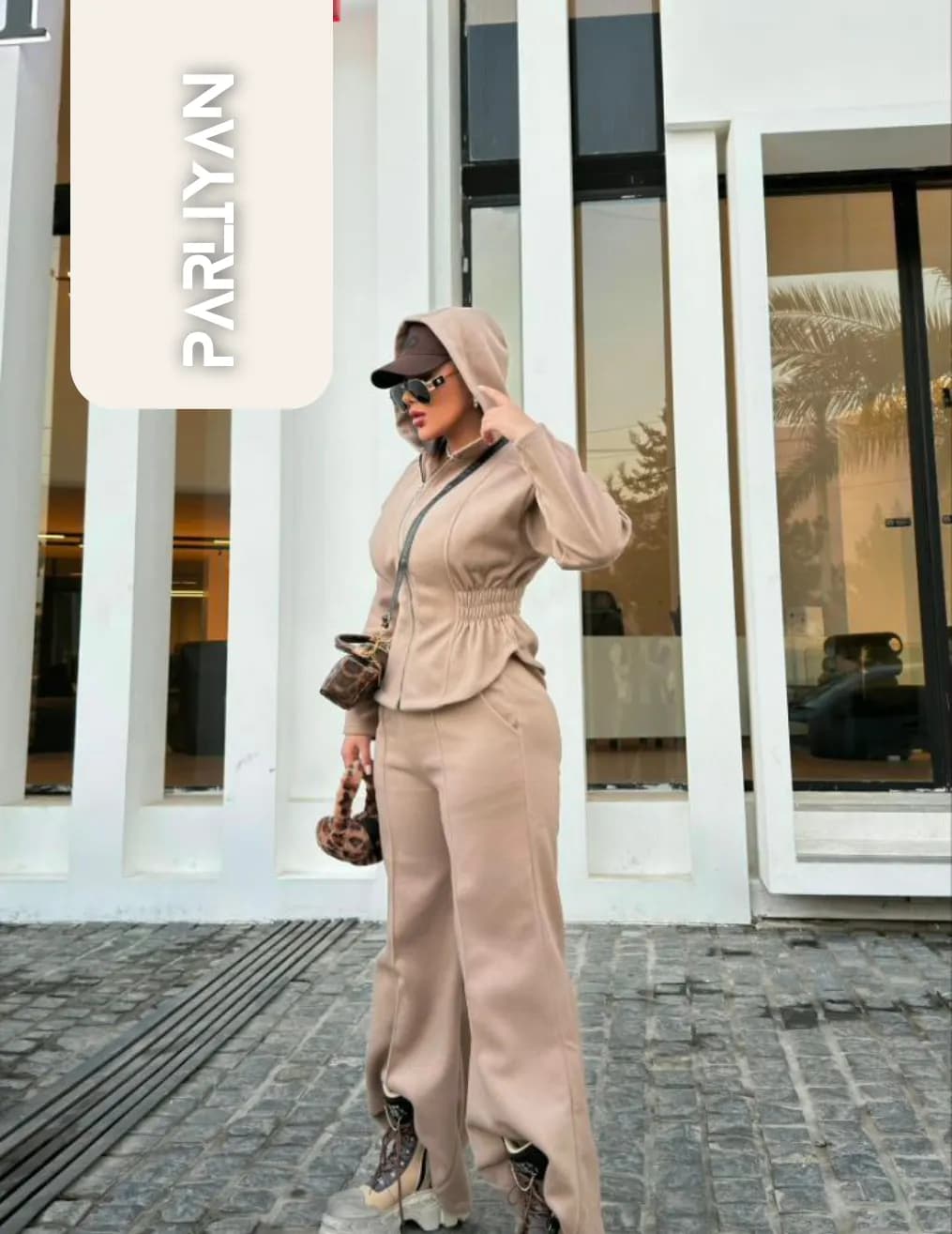 ست کمر شنی فوتر زنانه پارلین | PA1112202506 — تصویر ۸