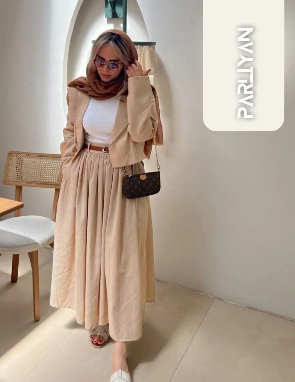 ست کت و دامن زنانه پارلین | PA1026202509