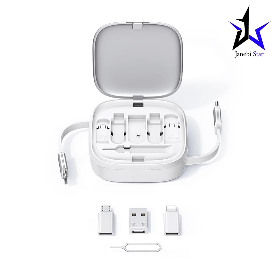 کابل شارژ چندکاره یوسمز مدل US-SJ650 طول ۰.۹ متر