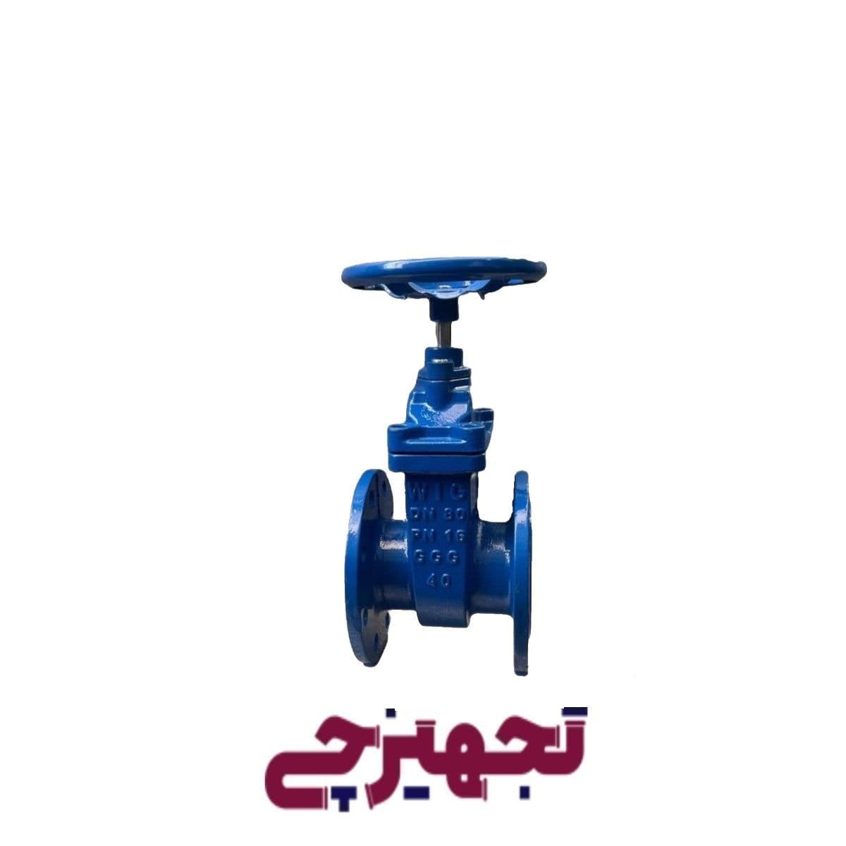 شیر یک طرفه دریچه‌ای فلزی 1/2-2
