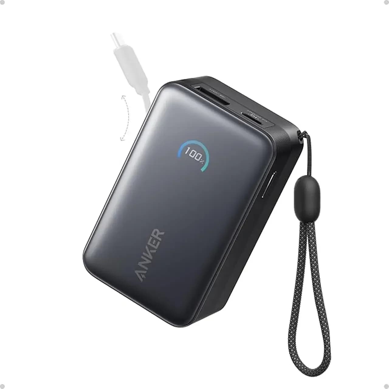 پاوربانک فست شارژ Anker 10000mAh مدل A1638 45W