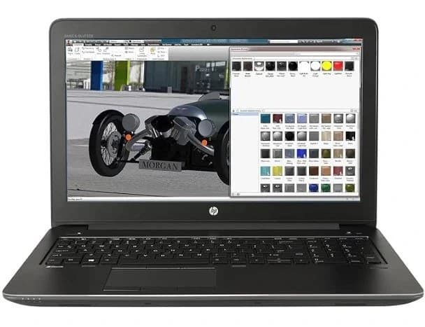 لپ تاپ HP ZBook 15 G4 i7-7820HQ 16GB 512GB Quadro M2200 4GB 15.6″ Full HD
