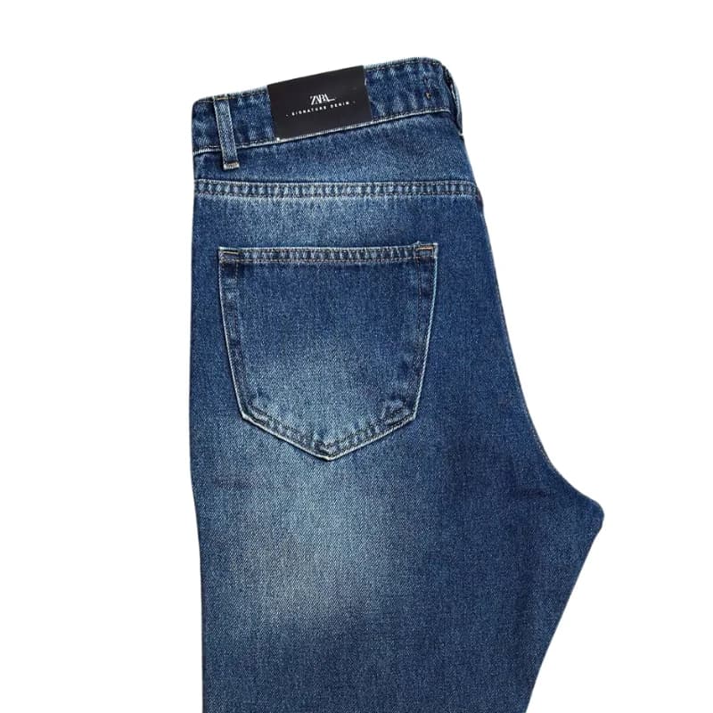 شلوار لی مردانه زارا ZARA کد 6350 — تصویر ۴