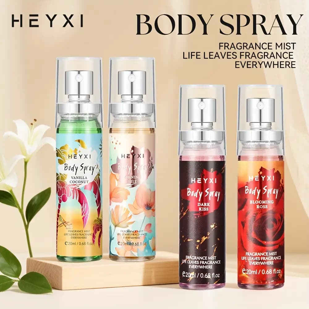 اسپری عطر مو و بدن زنانه با رایحه گل‌های شیرین