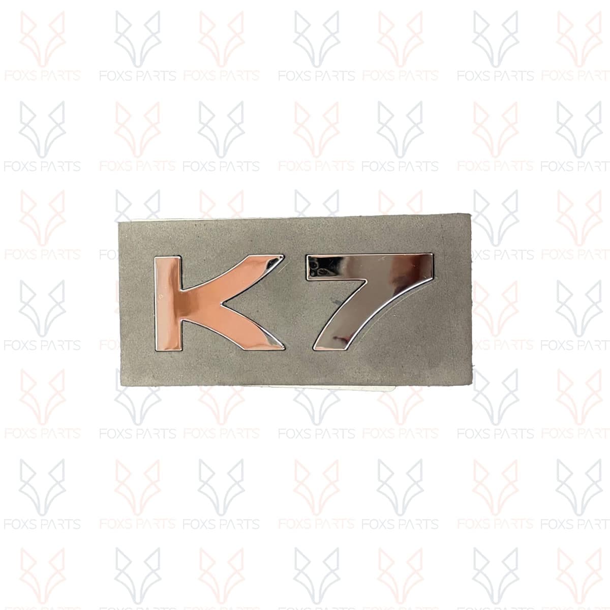 آرم نوشتاری عقب KMC K7