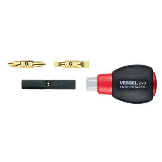 پیچ‌گوشتی مشتی ۴حالته کوشن وسل vessel — تصویر ۳