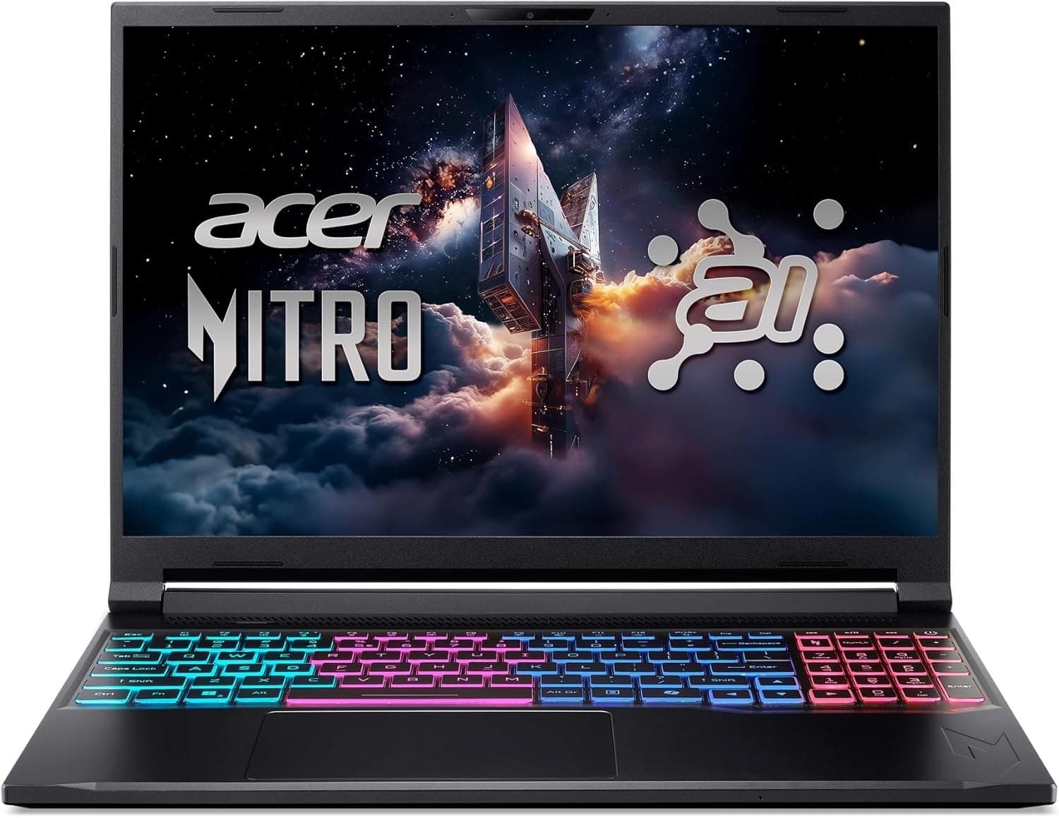 لپ تاپ Acer Nitro V 16S AI ANV16-S41 | Ryzen 7 260 | 16GB | 512GB SSD — تصویر ۲
