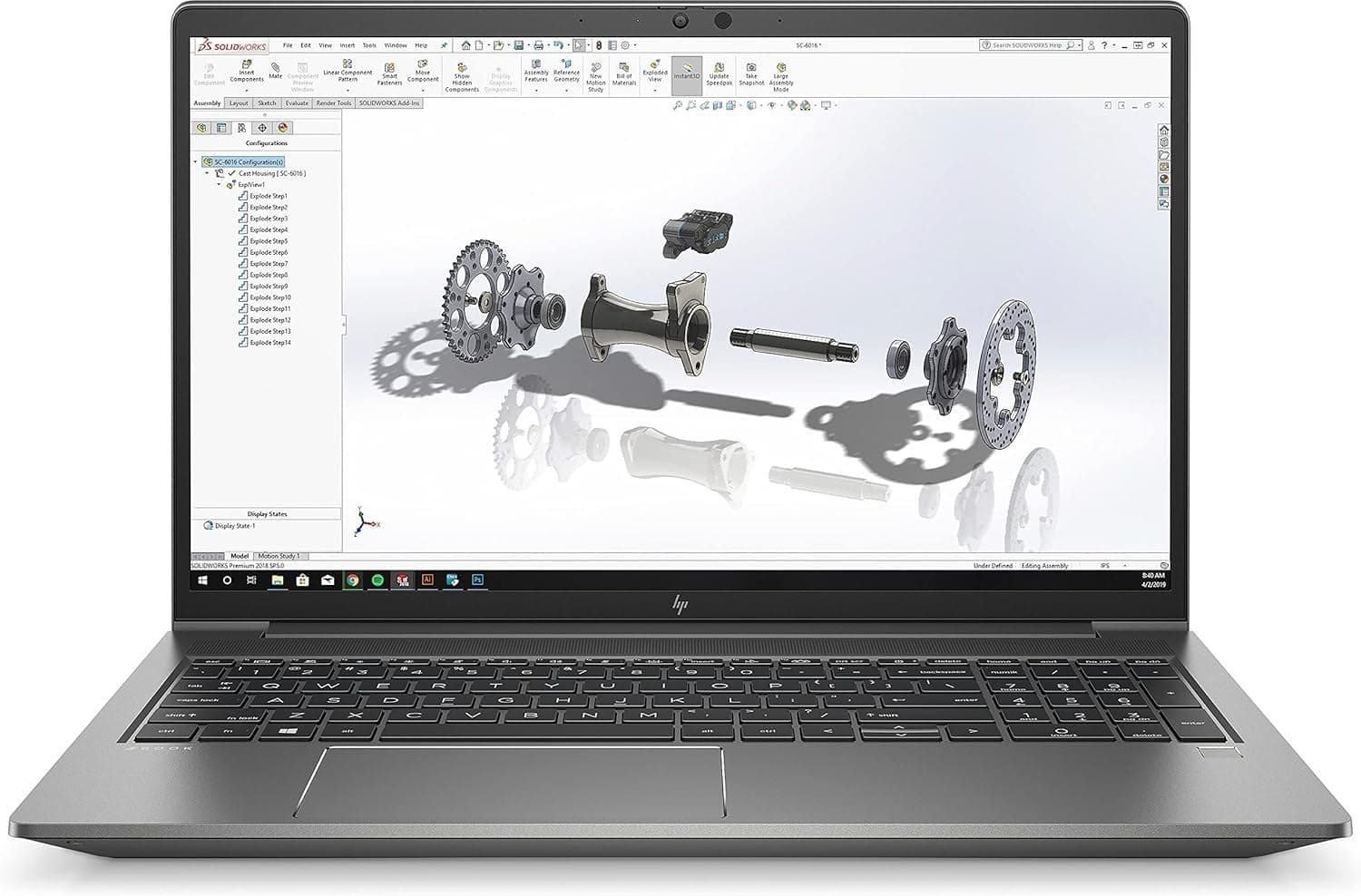 لپ تاپ HP ZBook Power G8 | Core i9-11950H | 64GB | 1TB SSD | RTX A2000 4GB