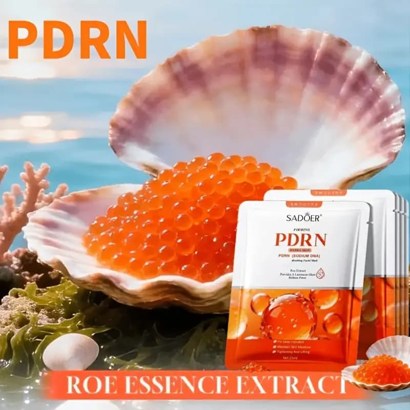 ماسک ورقه‌ای صورت سادور PDRN سالمون و نیاسینامید 10 عددی — تصویر ۴