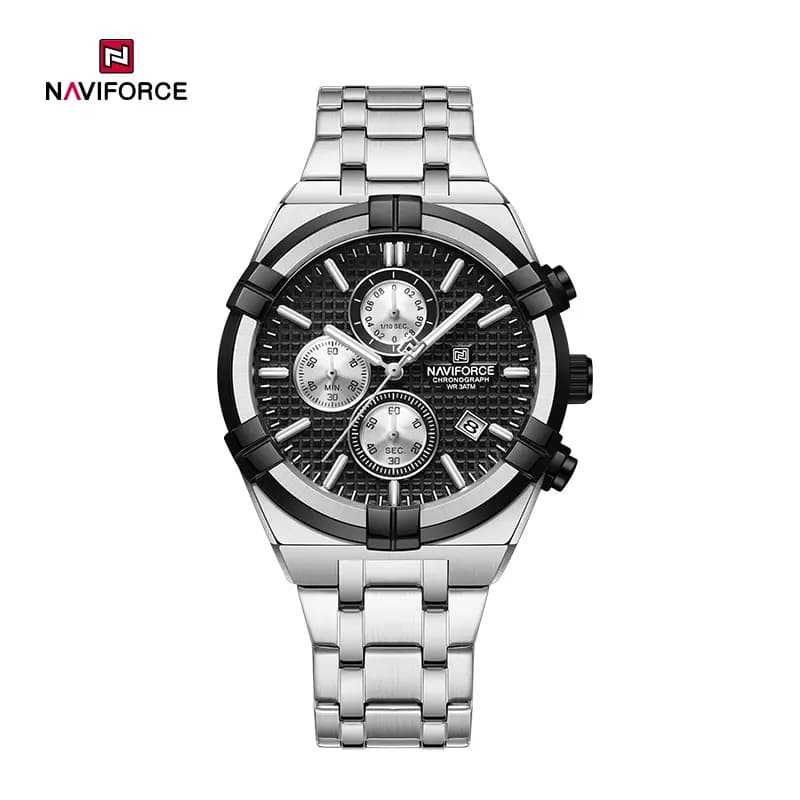 ساعت مردانه نیوی فورس Naviforce NF 8042 S/B/S
