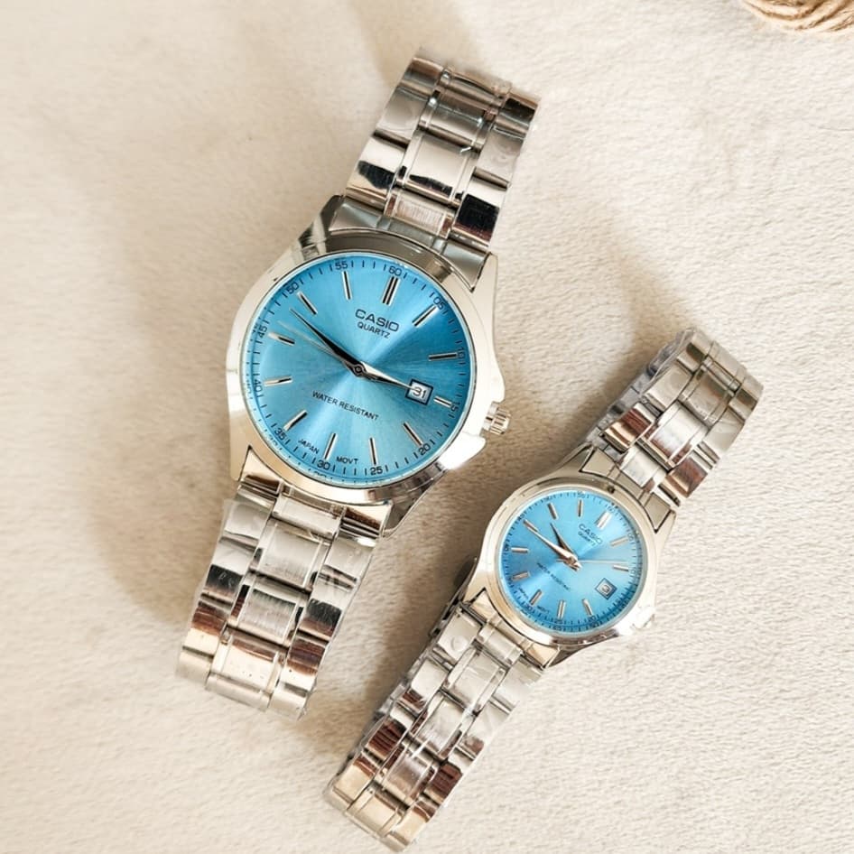 ساعت مچی ست کاسیو Casio صفحه تیفانی