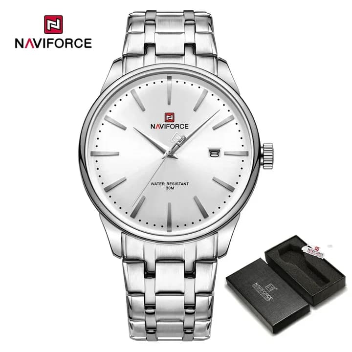ساعت مردانه نیوی فورس NF 9230 S/W/S