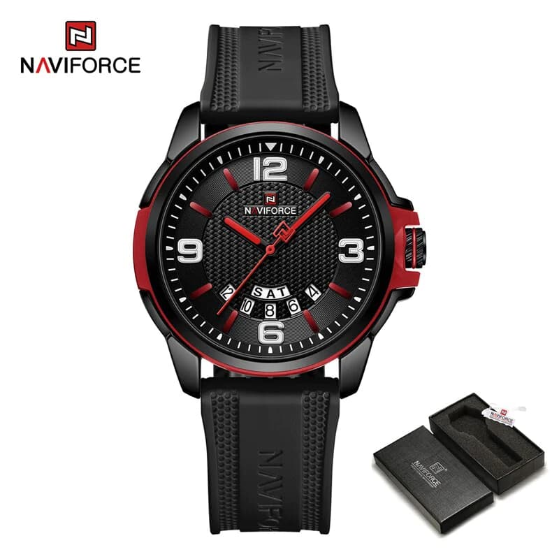 ساعت مردانه نیوی فورس Naviforce NF 9215 B/R/B — تصویر ۲