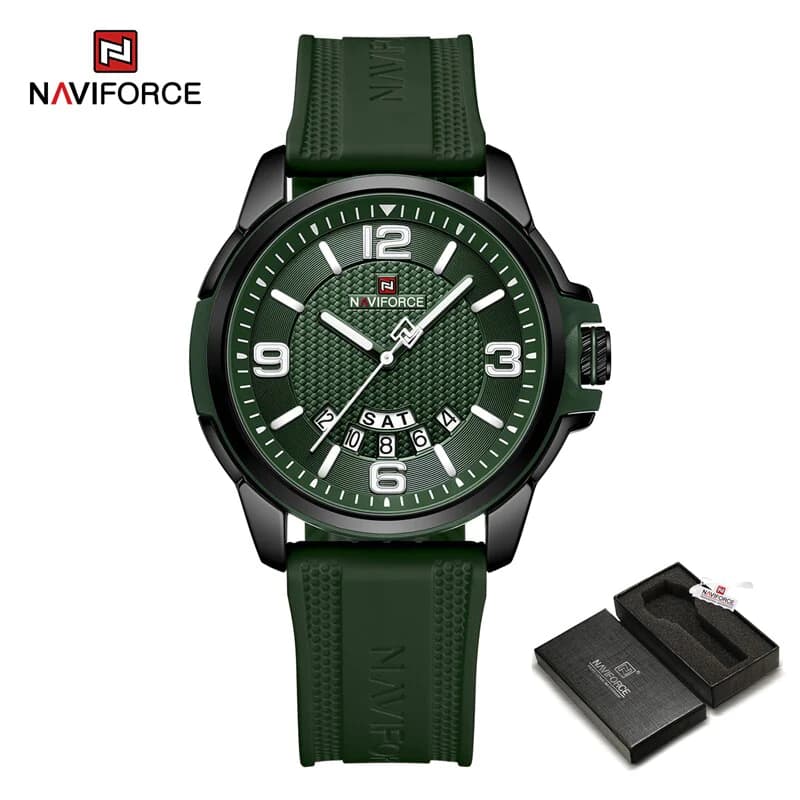 ساعت مردانه نیوی فورس Naviforce NF 9215 B/GN/GN